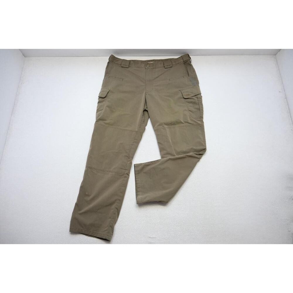 5.11 Tactical Cargo Pants Brown Cotton/Poly Rugged Military Police Mens 42 x 32‎